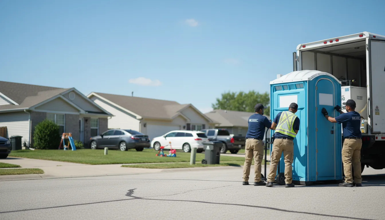 Standard Porta Potty Rentals in Meriden, KS near me